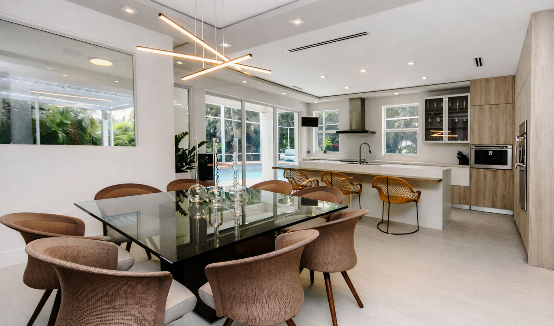 Full remodeling project Doral Villa by StudDesign in Florida